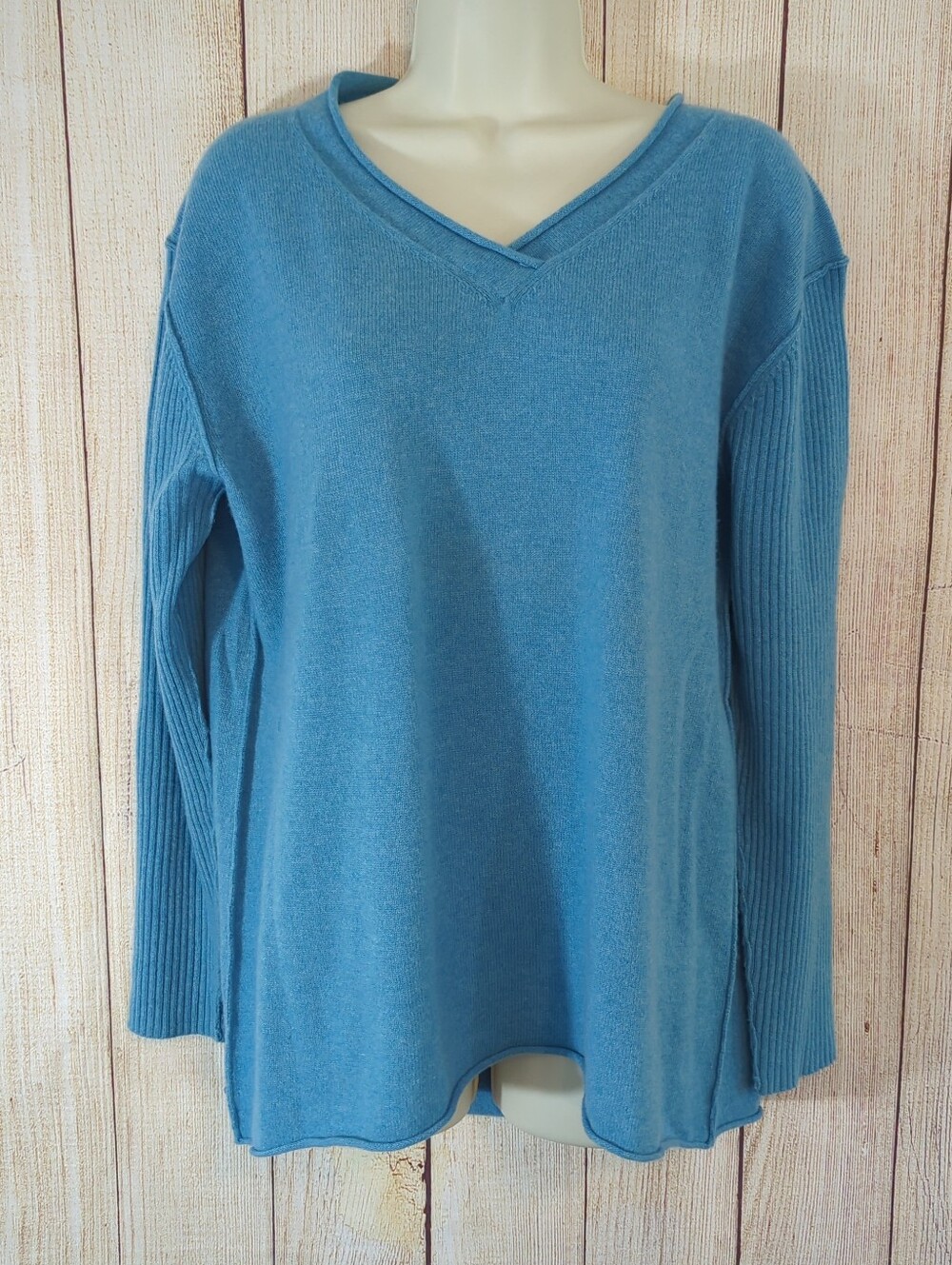 Sundance Blue  Cashmere Sweater